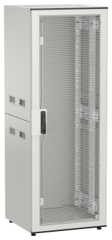 ITK UNITBOX N Шкаф сетевой 19" напольный 33U 600х600мм перфорированная передняя дверь серый