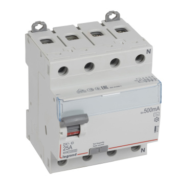 ВДТ DX3 4П 25А AC 500мА N спр.