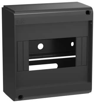 UNION Mini Корпус пластиковый КМПн-6 IP20 без двери черный IEK
