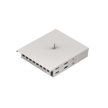 Кросс Распределительный Настенный NTSS Микро (с крышкой) до 8 портов SC/LC duplex (с ложементом+сплошная панель наружная)