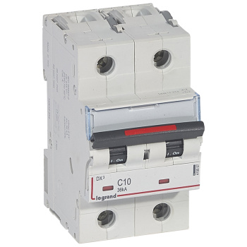 Авт.Выкл.DX3 2П C10A 36кА LEGRAND