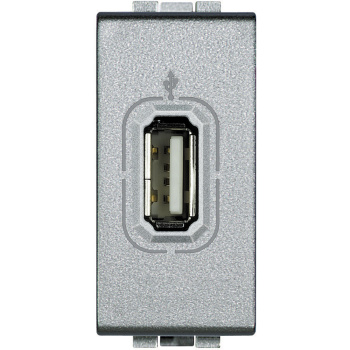 Livinglight Розетка USB Алюминий