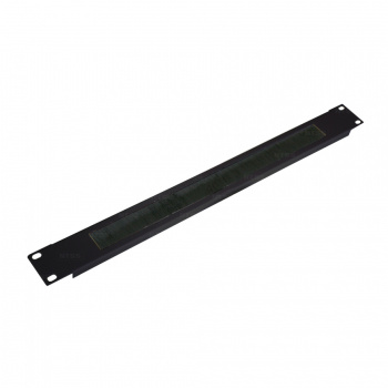 Организатор щеточный NTSS, крепление 19 1U, черный RAL 9005