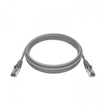 Патч-корд NTSS PREMIUM 2xRJ45/8P8C, T568B FTP 28 AWG CAT6 LSZH 3 метра, серый