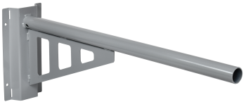 Кронштейн КР-6 D=48 L=1000 на опору 2 хомута серый IEK