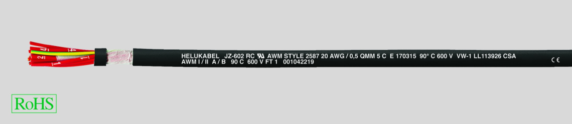 89960 JZ-602 RC-CY UL-CSA 4G1 qmm / AWG18