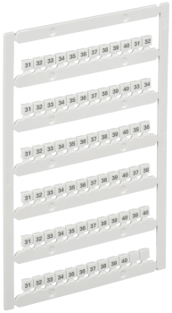 ARMAFIX Маркер для CTS-ML 3 уровня 2,5мм2 "31-40" IEK