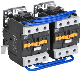 Контактор КМИ-49532 реверс 95А 400В/АС3 2NO;2NC IEK