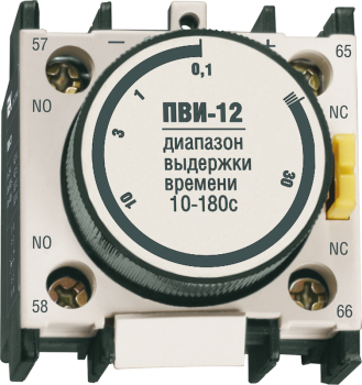Приставка ПВИ-12 задержка на включение 10-180сек 1NO+1NC IEK