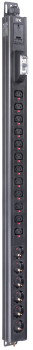 ITK BASE PDU вертикальный PV1112 23U 1 фаза 32А 6 розеток SCHUKO (немецкий стандарт) + 12 розеток C13 с клеммной колодкой и кабелем 3м вилка IEC60309 (промышленная)
