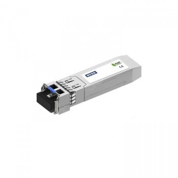 Модуль NTSS SFP, 1,25 Гбит/с, разъём duplex LC, рабочая длина волны 1310нм, SM, дальность до 20км, ОБ 14дБ, DDM