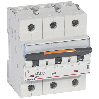 Авт.выкл.DX3 3П MA12,5A 25кА LEGRAND