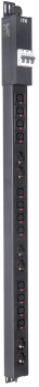 ITK BASE PDU вертикальный PV1113 25U 3 фазы 32А 6 розеток SCHUKO (немецкий стандарт) + 12 розеток C13 с клеммной колодкой и кабелем 3м вилка IEC60309 (промышленная)