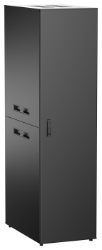 ITK UNITBOX N Шкаф сетевой 19" напольный 47U 600х1000мм металлические двери черный