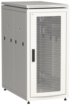 ITK LINEA N Шкаф сетевой 19" 18U 600х1000мм перфорированные двери серый