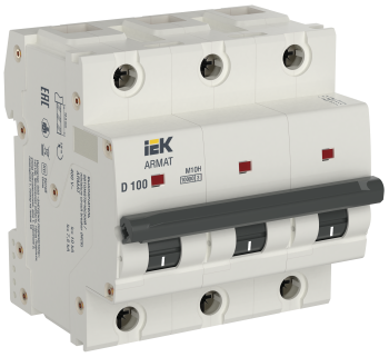 ARMAT Автоматический выключатель M10H 3P D 100A IEK