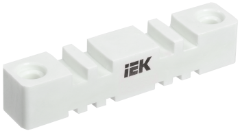 Изолятор шинный плоский ИШП 2P для шин 5мм и 10мм 180мм IEK