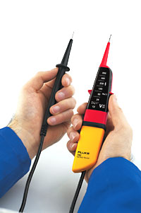 Прибор для проверки напряжения и целостности цепи Fluke T50