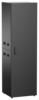 ITK UNITBOX N Шкаф сетевой 19" напольный 42U 600х600мм металлическая передняя дверь черный