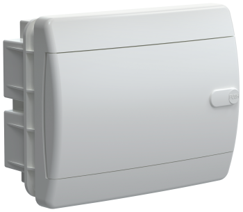 UNION Compact Корпус пластиковый ЩРВ-П-8 IP41 белая дверь IEK