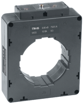 Трансформатор тока ТТИ-85 750/5А 15ВА 0,5 IEK
