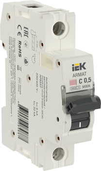 ARMAT Автоматический выключатель M06N 1P C 0,5А IEK