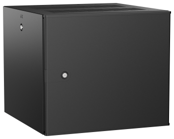 ITK UNITBOX W Шкаф настенный 9U 600х600мм дверь металлическая черный