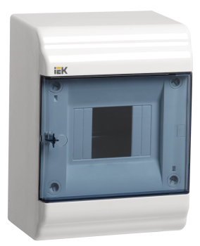 PRIME Корпус пластиковый ЩРН-П-4 модуля навесной белый IP41 IEK