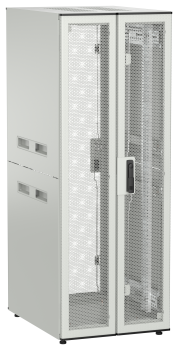 ITK UNITBOX N Шкаф сетевой 19" напольный 33U 600х800мм двери перфорированная металлическая двустворчатая перфорированная серый