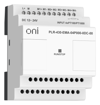 ПЛК 430 Модуль расширения входов выходов 4 входа Pt100/Pt1000 24В DC ONI