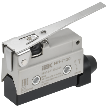 Микропереключатель концевой МП-7120 рычаг IP40 IEK
