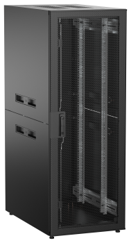ITK UNITBOX N Шкаф сетевой 19" напольный 33U 600х1000мм перфорированная передняя дверь черный