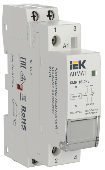 ARMAT Контактор модульный KMR 16А 230В AC 2НЗ IEK