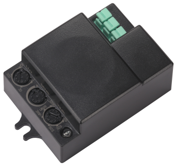 Датчик движения ДД-МВ 401 500Вт 360град 8М IP20 черный IEK
