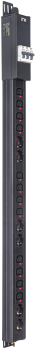ITK BASE PDU вертикальный PV1114 24U 3 фазы 16А 6 розеток SCHUKO (немецкий стандарт) + 12 розеток C13 с клеммной колодкой и кабелем 3м вилка IEC60309 (промышленная)
