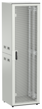 ITK UNITBOX N Шкаф сетевой 19" напольный 42U 600х600мм перфорированная передняя дверь серый