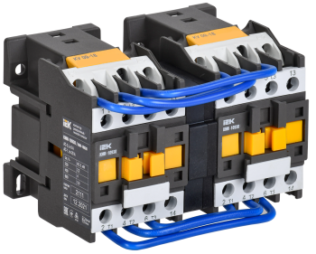 Контактор КМИ-10930 реверс 9А 400В/АС3 2NO IEK