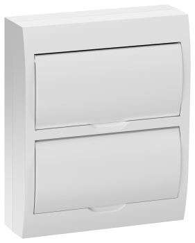 Корпус пластиковый ЩРН-П-24 белая дверь IP41 GENERICA