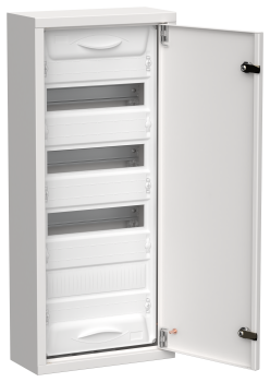TITAN 5 Корпус металлический ЩРн-48 (1х48) 710х310х140мм IP31 белый (одна дверь) IEK