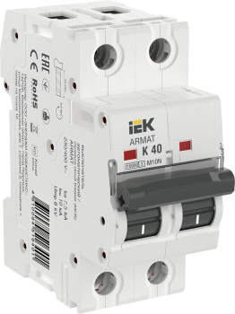 ARMAT Автоматический выключатель M10N 2P K 40А IEK