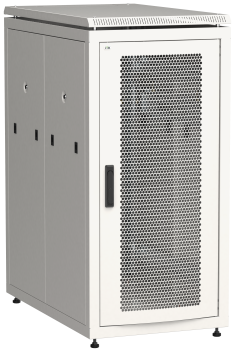 ITK LINEA N Шкаф сетевой 19" 18U 600х1000мм перфорированная передняя дверь серый