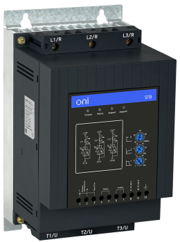 Устройство плавного пуска SFB 3Ф 380В 75кВт 150А Uупр 110-220В Modbus с выключателем с защитами ONI