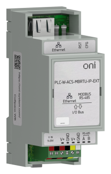ПЛК W. Преобразователь интерфейсов Modbus RTU в Ethernet подключение модулей ONI