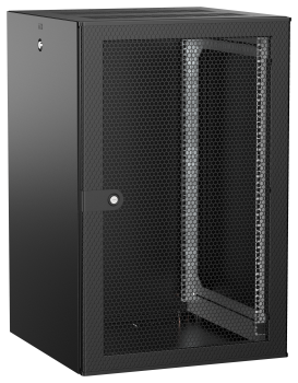 ITK UNITBOX W Шкаф настенный 18U 600х600мм дверь перфорированная черный