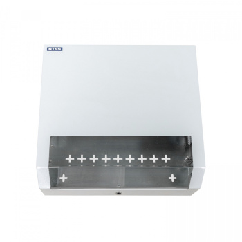 Шкаф настенный телекоммуникационный NTSS SOHO 19 5U: 3U+2U, собранный, серый RAL 7035