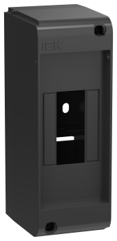 UNION Mini Корпус пластиковый КМПн-2 IP20 без двери черный IEK