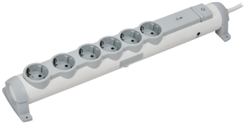 COMFORT Фильтр сетевой СФ-06К 16А 1,5м 3х1,5мм2 белый IEK