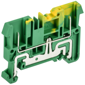 ARMAFIX Клемма пружинная CX2,5-2B PE разъемная 2,5мм2 (2 разъема) заземляющая IEK