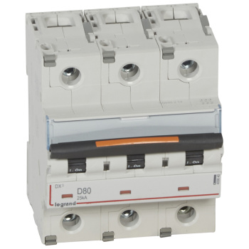 Авт.выкл.DX3 3П D80A 25кА LEGRAND