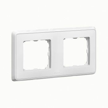 Cariva DIY Рамка 2 поста белая